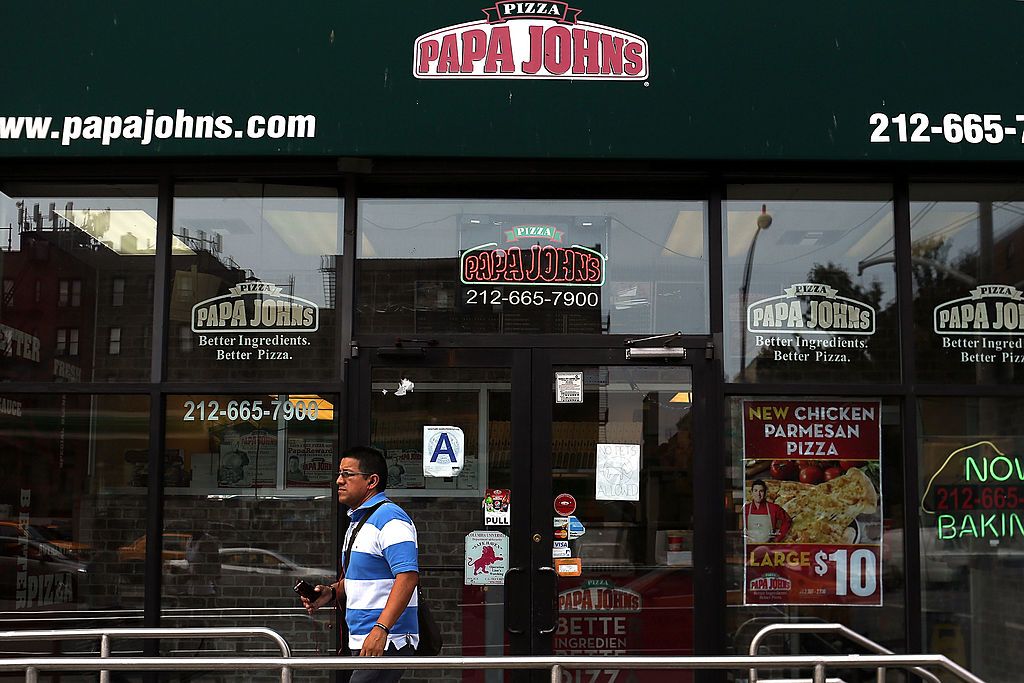 papa johns delivery fee