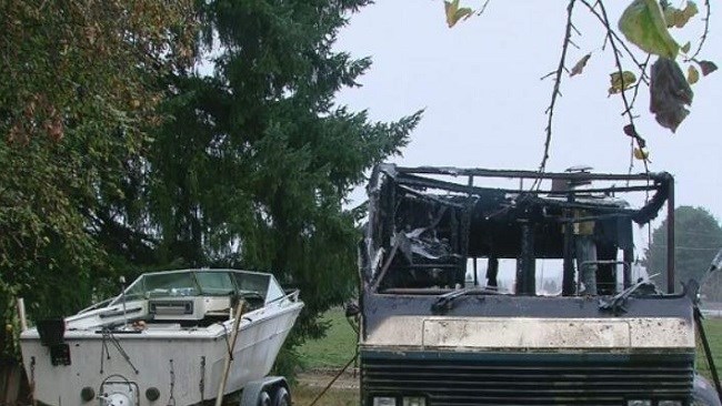 Mom dies trying to save daughter from motorhome fire